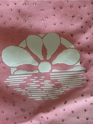 Plastik Flowers Rhinestone Sweatpants Pink Small NWOT IN PACKAGE thumbnail 7