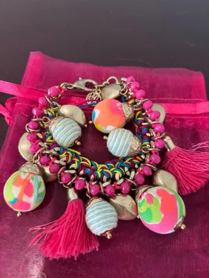 Lilly Pulitzer Beach Resort Charm Bracelet  thumbnail 3