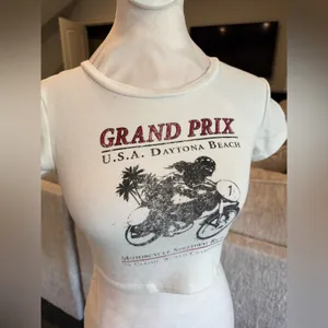 Garage White Graphic Tee - Short Sleeve thumbnail 2
