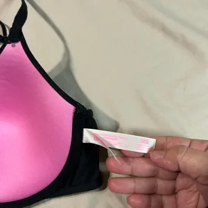 Victoria's Secret Racerback Push Up Bra 36B Front Close Underwire Satin Adjustable thumbnail 3