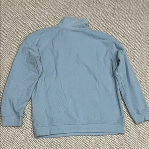 Marc New York Light Blue Half-Zip Pullover Sweater thumbnail 8