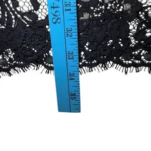 Wilfred Aritzia Black Lace Shift Dress Nude Lining Eyelash‎ Hem Mini Womens Med thumbnail 8