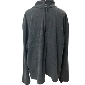 Gray 1/2 Zip Pullover Long Sleeve Lightweight Unisex Sweatshirt Size XL thumbnail 3