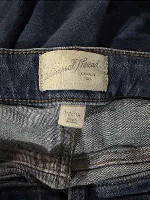 Universal Thread High Rise Slim Straight Jeans | Size: 12 thumbnail 4