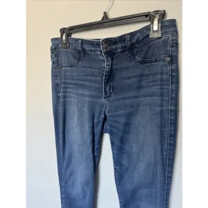 Abercrombie Fitch Skinny Stretch Blue Denim Jeans Size 6R 28 x 29 thumbnail 3