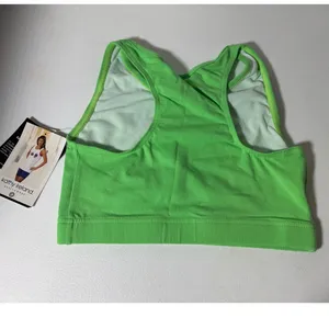 Kathy Ireland Coolmax NWT Size Small Sports Bra Color Splash Green *MISLABELED* thumbnail 2