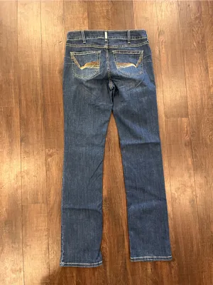 Ariat REAL Straight Leg Jeans Womens 31 XL Perfect Rise Analise Straight Leg thumbnail 5