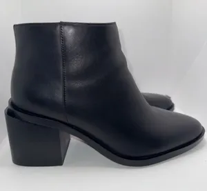 Vince Camuto Kelmi Ankle Boots Black Leather Women’s 8 thumbnail 1