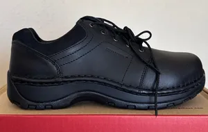 NEW RED WING Women's Black Steel Toe Work Slip‎ Resistant Oxfords size 9 thumbnail 1