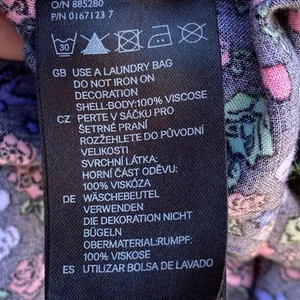 Divided H&M Floral Skulls Dress‎ thumbnail 8