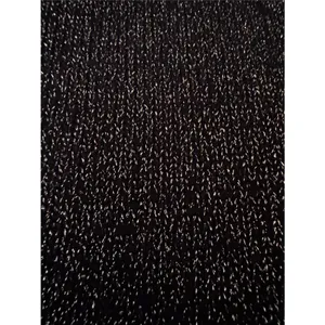 Velvet by Graham & Spencer Lurex Cotton Cashmere Blend Cardigan Black Metallic M thumbnail 8