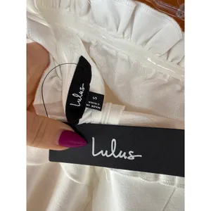 NWOT Lulus Little Lovely Ivory Strapless Mini Dress Party Cocktail Classy S thumbnail 7