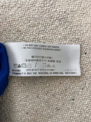 Patagonia Women's Tank Top Royal Blue XL thumbnail 10