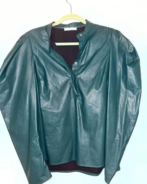 Karlie Dark Green Blouse thumbnail 4