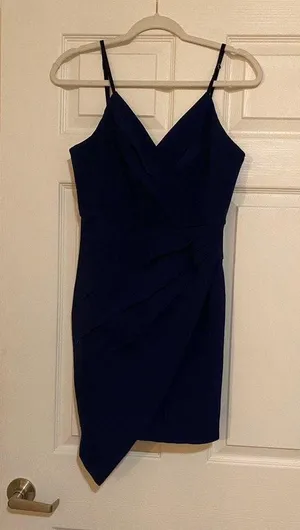 Navy Mini Dress thumbnail 2