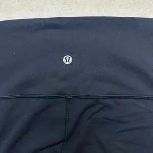 Lululemon Wunder Under Crop (Hi-Rise) Size 6 Midnight Navy thumbnail 3