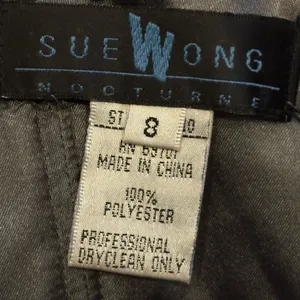 Sue Wong Strapless Maxi Dress thumbnail 6