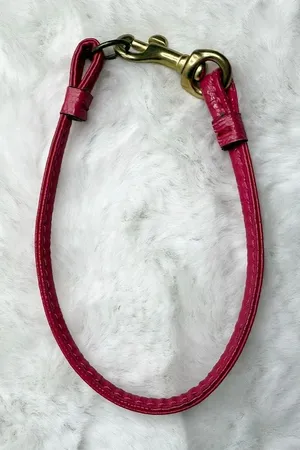 Coach Fuchsia Patent Leather Wristlet Holder Replacement thumbnail 1