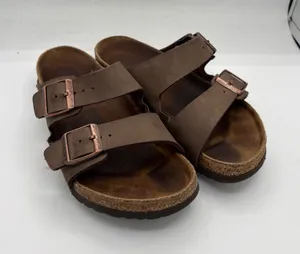 Birkenstock Arizona Brown Mocha Oiled Leather Sandals Mens 4 Womens 6 EU 36 thumbnail 1