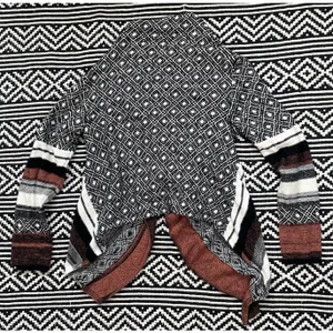 Buckle Striped Fly Away Knit Cardigan Sweater thumbnail 15