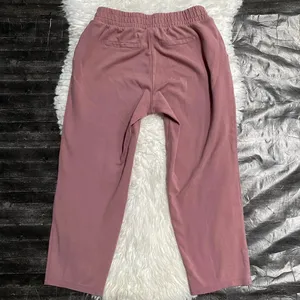 A New Day Mauve Pink Front Seam Jogger Pants Lounge Comfy Basic Activewear thumbnail 8
