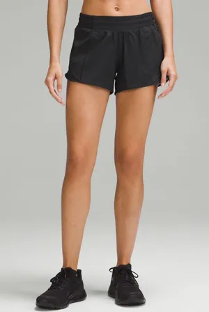 Lululemon Hotty Hot LR Shorts 4” - Black 6 thumbnail 1