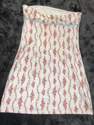 Edikted Jules Print Strapless Minidress Size Medium New with tag thumbnail 11