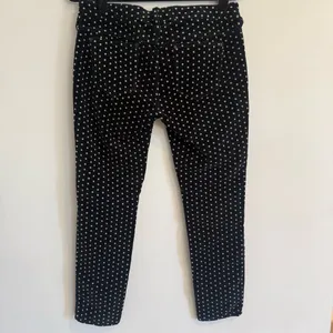 Free People- Black Polka Dot Stretch Skinny Jeans - Women's Size 29 thumbnail 2