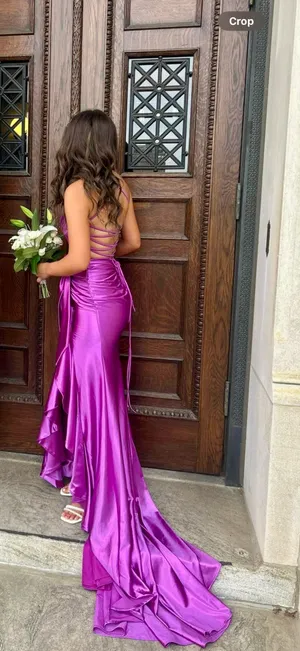 Purple Ashley Lauren style #11638 thumbnail 5