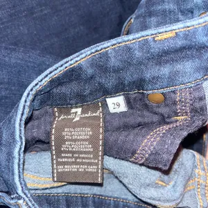 7 For All Mankind Dark Blue Jeans thumbnail 7