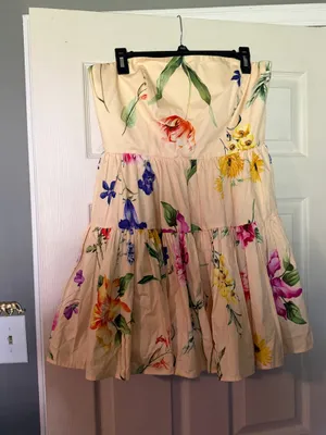 Express Dress Floral thumbnail 1