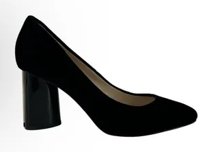 Kate Spade Sybil Pumps Size‎ 7.5 Black Velvet Heels Rhinestones thumbnail 1