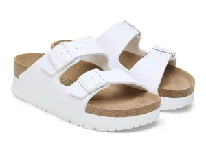 Birkenstock Papillio Arizona Flex Platform Sandals in White 39 8.5 thumbnail 1