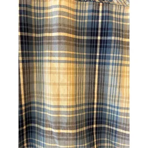 Ralph Lauren Jeans Co Blue Tan Khaki Plaid Cotton Shirt Small (4950) thumbnail 4