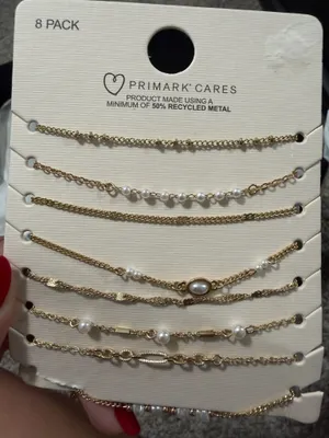 Primark Anklet Set of 8 thumbnail 1