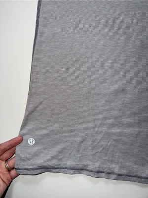Lululemon Every Yogi Tank, Wee Stripe White Fossil, Fits Size S/M thumbnail 5