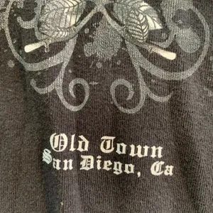 Y2K Yachtclub Pirate Queen T Shirt XL Old Town San‎ Diego CA Graphic Top Bling thumbnail 4