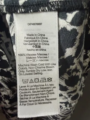 Madewell Black and White Floral Mini Dress thumbnail 3