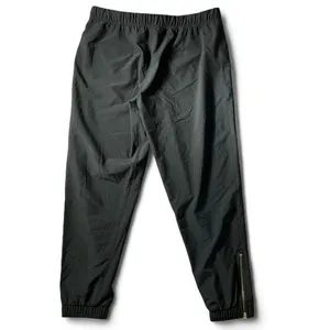 Albion Fit Jetsetters Granola Girl Black Jogger Pants Women Medium Ankle Zip #124780 thumbnail 2