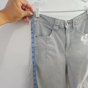 BDG Urban Outfitters Grey Baggy Denim Pants Size 4 thumbnail 9