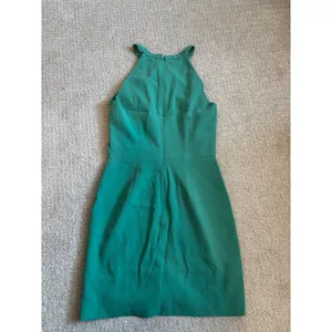 Tibi New‎ York Halter Dress 4 Teal Green Layered Cocktail Sheath thumbnail 6
