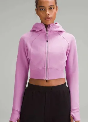 Lululemon Scuba Cropped Hoodie Full-Zip thumbnail 1