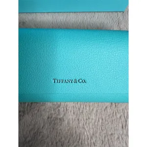 Tiffany & Co Women's Eyeglasses Case Black w/ Blue Accents Full Rim thumbnail 6