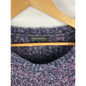 Banana Republic Mixed Knit Thick Knit sweater Size XL thumbnail 3