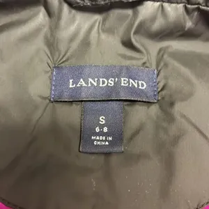Land’s End Women’s Fuchsia Black Sleeveless Full Zip Puffer Nylon Vest-Small 6-8 thumbnail 15