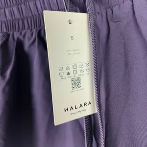 Halara NWT Drawstring Contrast Flowy Mesh 2-in-1 Shorts Purple Size Small S NEW thumbnail 7