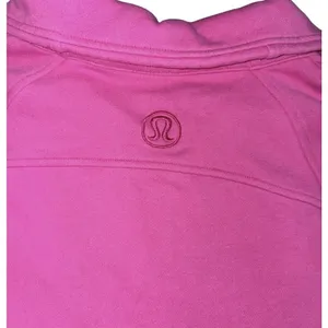 Lululemon Scuba Funnel Neck half Zip Hoodie Sonic Pink XS/S thumbnail 4