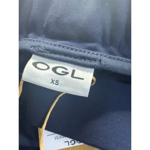 OGL Stretchy Flowy High Rise Wide Leg The Success Pants Midnight Navy Size XS thumbnail 9