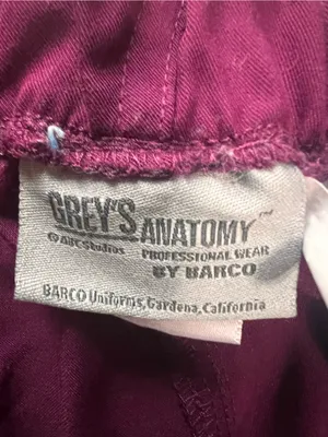 Cherokee Top/Greys Anatomy bottom scrub set– XL (640) Purple thumbnail 6