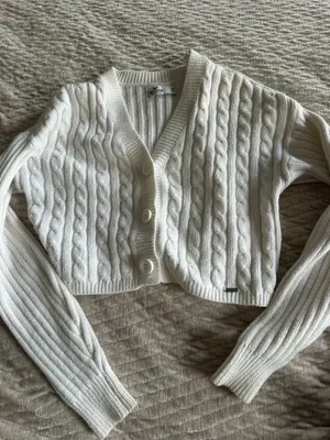 Hollister Sweater Cardigan Knit thumbnail 1